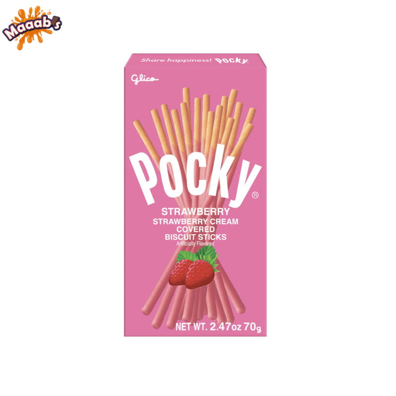 Pocky Strawberry Cream Covered 41g