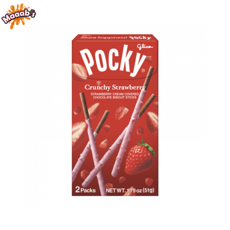 Pocky Crunchy Strawberry 51g