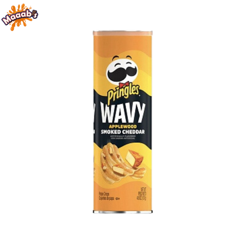 Pringles Wavy Applewood 158g