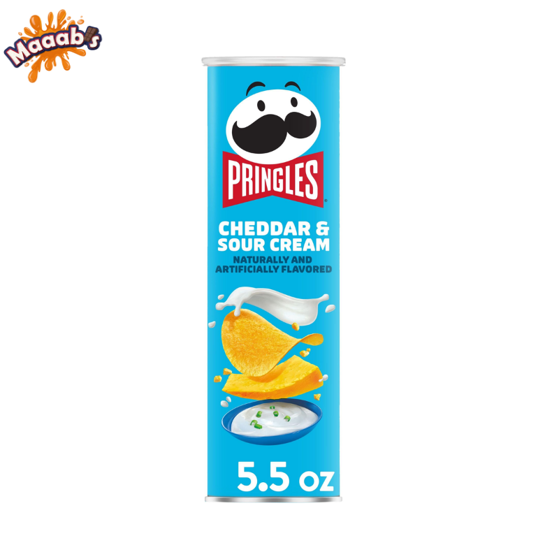 Pringles® Cheddar & Sour Cream Crisps 158g