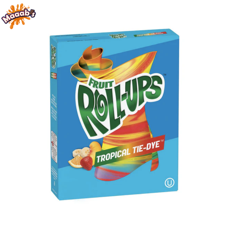 Rollups Tropical Tie-Dye Fruit Snacks 141g(5oz)