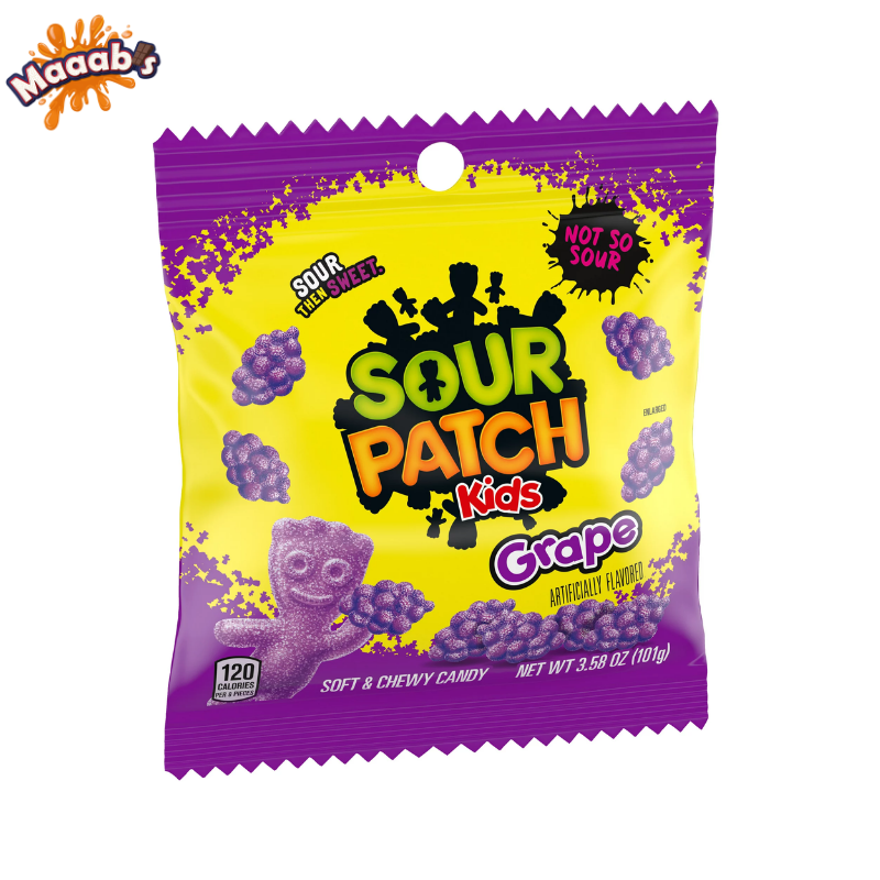 Sour Patch Kids Grape Bags 102g