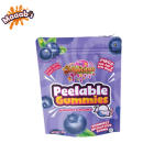 Jellylicious Gummies Peelable Blueberry 65g thumbnail