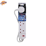 4 Way 2 Metre Extension Lead thumbnail