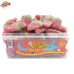 Yummy Gummy Tubs GIANT FIZZY STRAWBERRY 1000g thumbnail