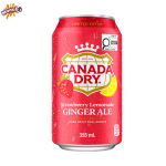 Canada Dry Strawberry Lemonade Ginger Ale 355ml