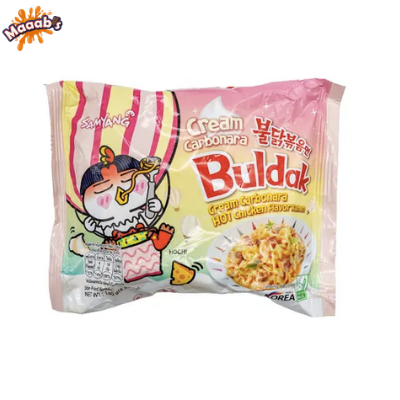 Samyang - Cream Carbonara Buldok Noddles 140g thumbnail