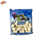 Yummy Gummy RAINBOW TWIST MARSHMALLOWS BAGS 140g thumbnail