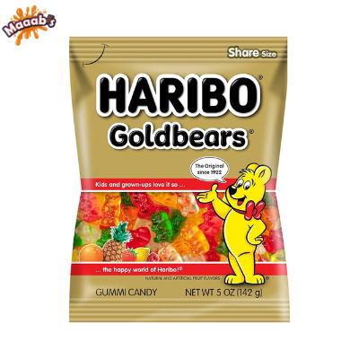 Haribo Gold Bears 175g (USA) 6.2oz thumbnail