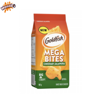 Gold Fish Mega Bites Cheddar Jalapenno 6.6oz thumbnail