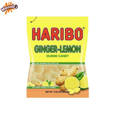 Haribo Ginger Lemon 4oz thumbnail
