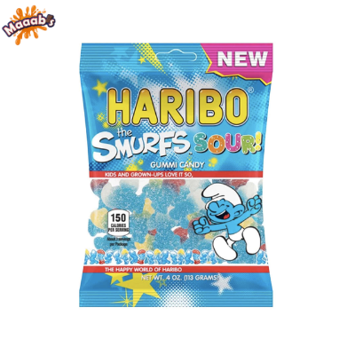 Haribo The Smurfs Sour 5oz thumbnail