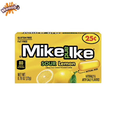 Mike and Ike Sour Lemon 23g thumbnail