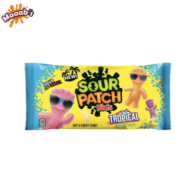 Sour Patch Kids Tropical Pouches 56g thumbnail