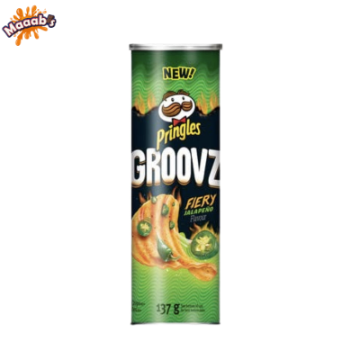 Pringles Groovz Fiery Jalapeno 158g thumbnail