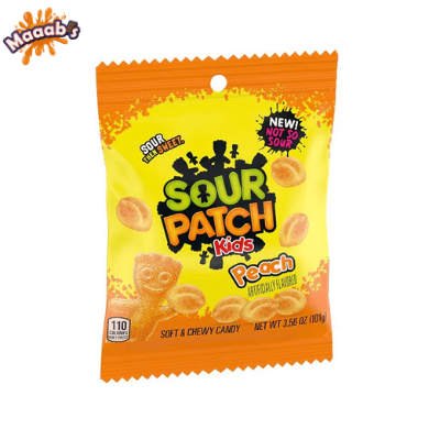 Sour Patch Kids Bags Peach 102g thumbnail