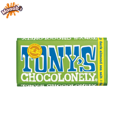 Tony Dark chocolate almonds and sea salt 180g thumbnail