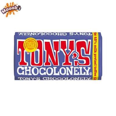 Tony 42?rk milk Pretzel and toffee 180g thumbnail