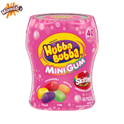 Hubba Bubba Skittles Mini Ghum Bottle thumbnail