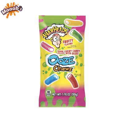 Warheads Ooze Chewz Rope 50g thumbnail