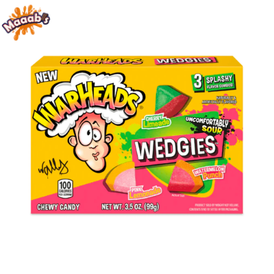 Warheads TB Sour Wedgies Uncomfortable 99g thumbnail