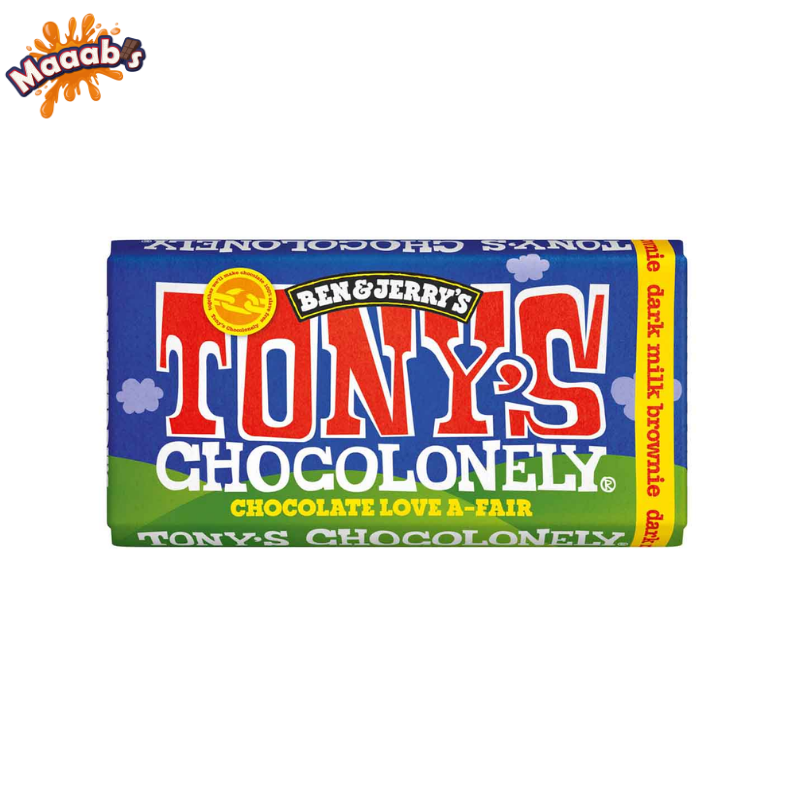 Tony Ben and Jerry brownie dark 180g