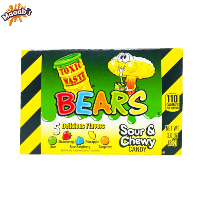 Toxic Waste Bears Theatre Box 85g