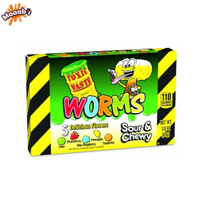 Toxic Waste Worms Theatre box 85g
