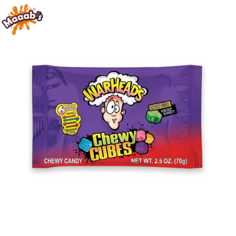 Warheads Cubes 2oz pouches
