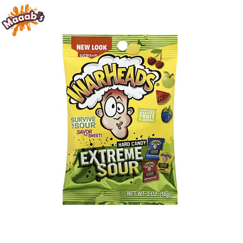 Warheads MINI Extreme Sour Hard Candy 28g