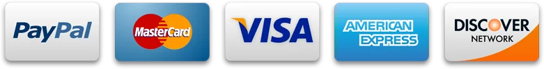 Accepted card and wallet payment methods